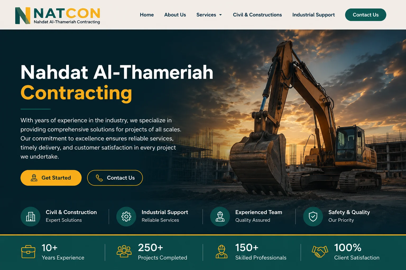 Nahdat Al-Thameriah Contracting Saudi Arabia